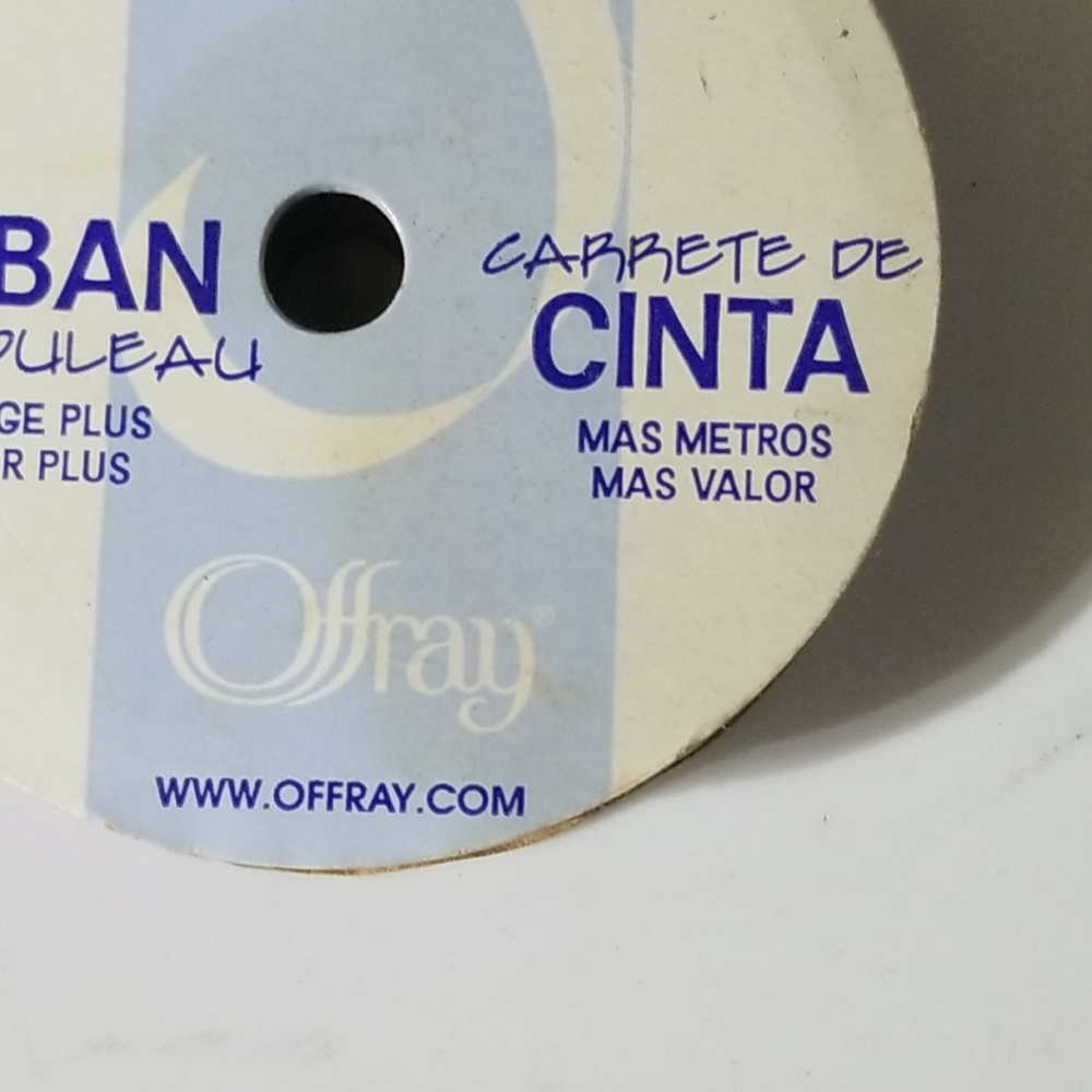 1X Offray Ribbon / Purple - Picture 5 of 9